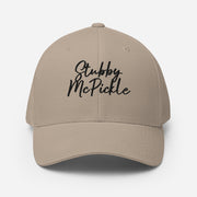 Stubby McPickle fitted hat - script