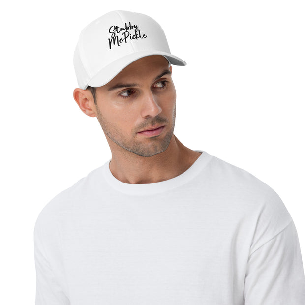 Stubby McPickle fitted hat - script