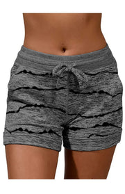 Ladies Casual Fashion Waist Stretch Shorts