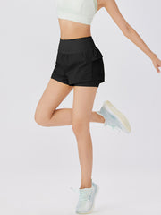 New loose casual breathable fitness yoga quick-drying culottes sports shorts