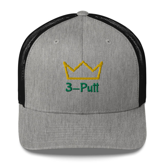 Stubby McPickle "3-Putt King" snap back