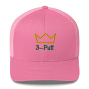 Stubby McPickle "3-Putt King" snap back