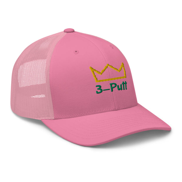 Stubby McPickle "3-Putt King" snap back