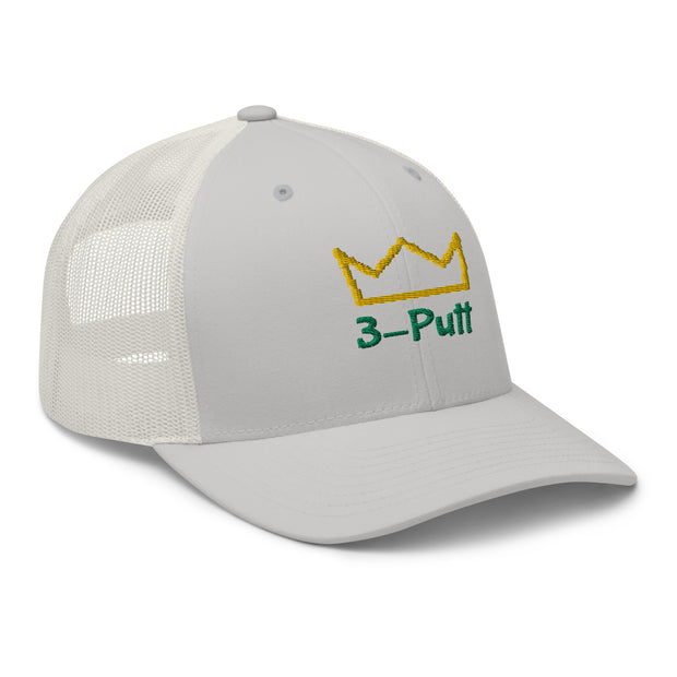 Stubby McPickle "3-Putt King" snap back