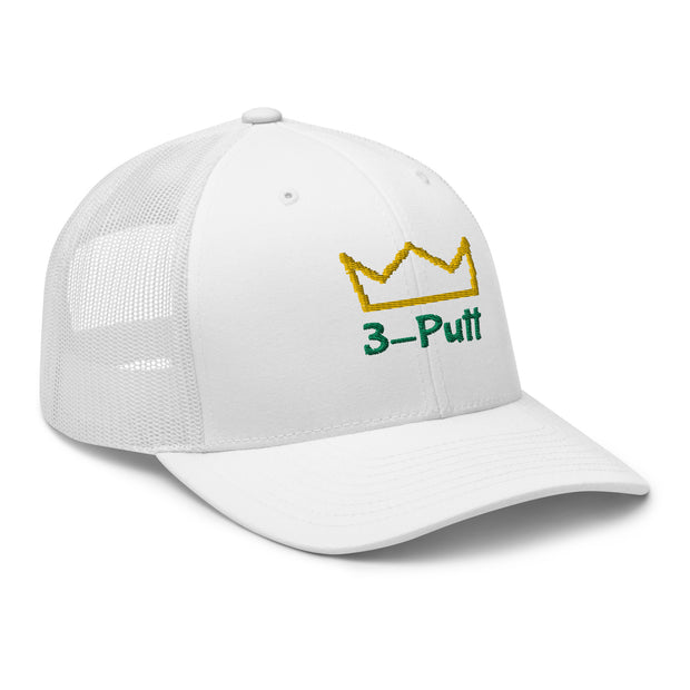 Stubby McPickle "3-Putt King" snap back