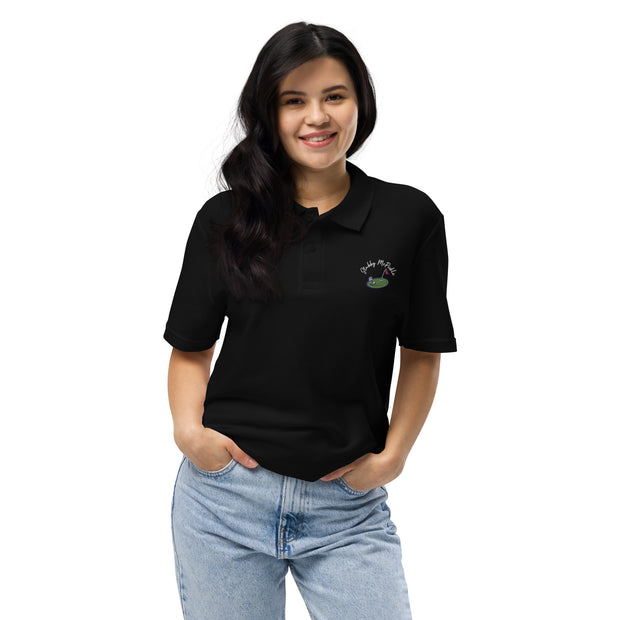 Stubby McPickle Gildan Polo Black