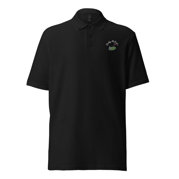 Stubby McPickle Gildan Polo Black