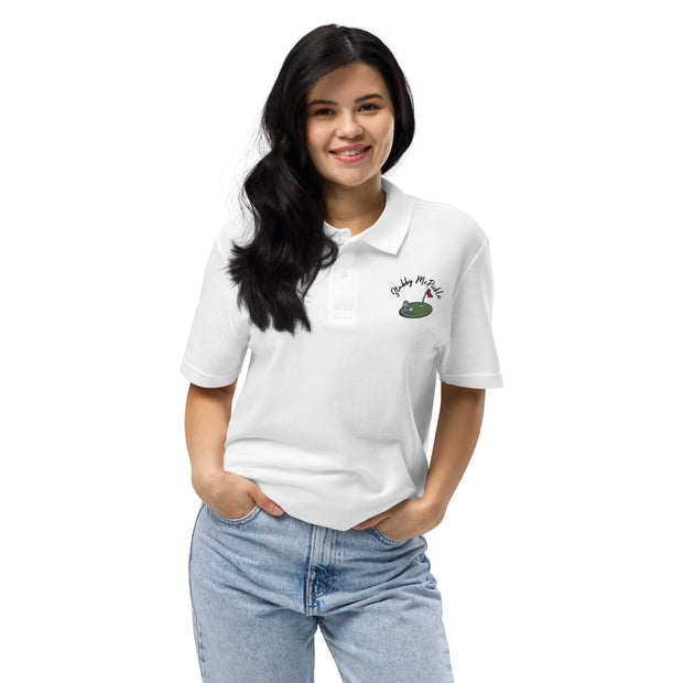 Stubby McPickle Gildan Polo White