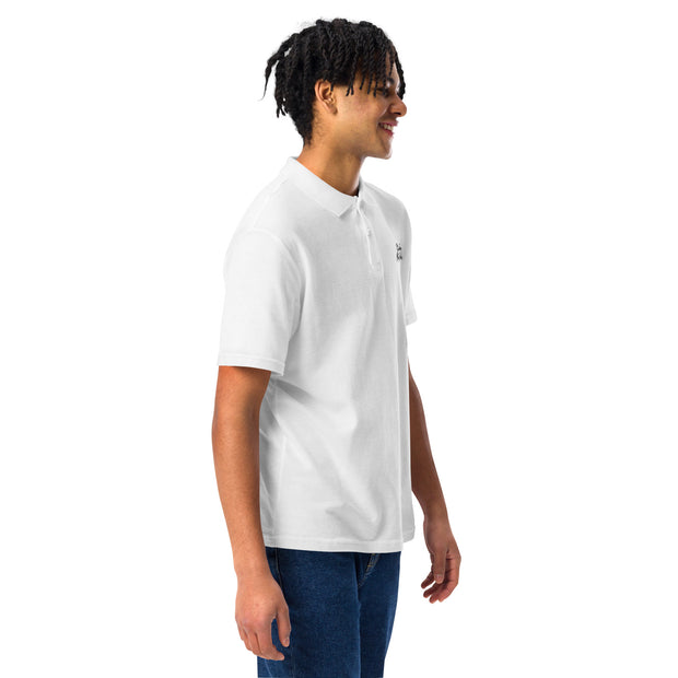 Stubby McPickle Script polo shirt