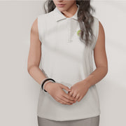 Olive Martiniz Sleeveless POLO Shirt