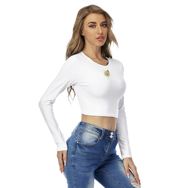 Olive Martiniz Crop Top T-Shirt