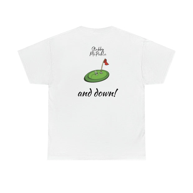 Stubby McPickle Golf Cotton Tee - Get it up