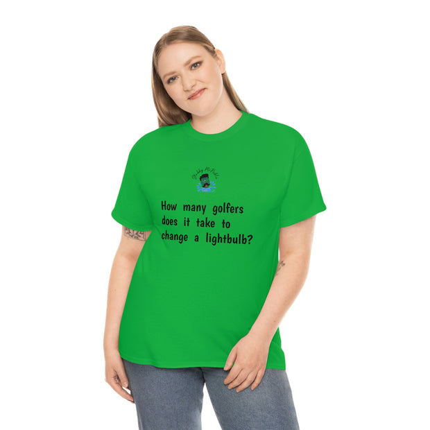 Stubby McPickle Golf Cotton Tee - FORE