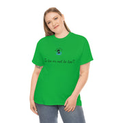 Stubby McPickle Golf Cotton Tee - To tee or not to tee