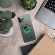 Stubby McPickle Clear iPhone Case