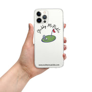 Stubby McPickle Clear iPhone Case 2