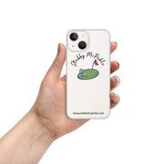 Stubby McPickle Clear iPhone Case 2