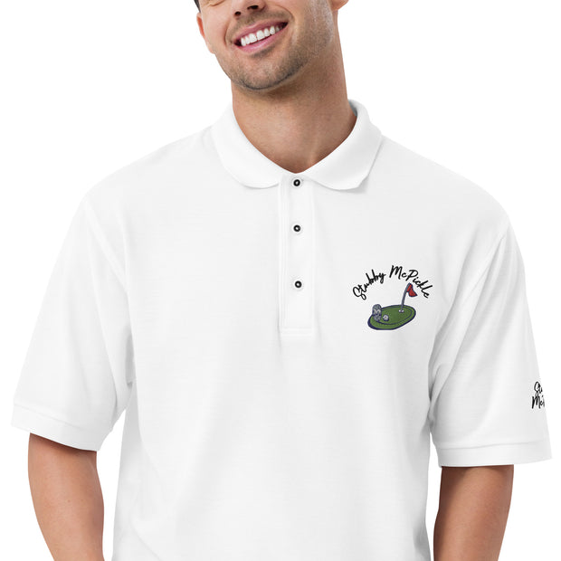 Stubby McPickle Golf Men's Premium Polo