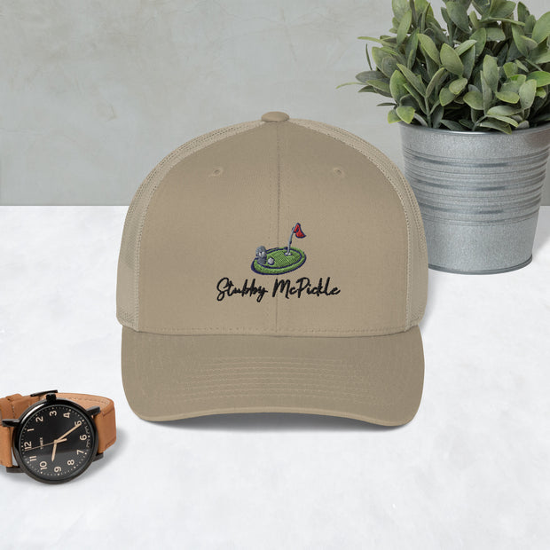 Stubby McPickle Golf Trucker Cap