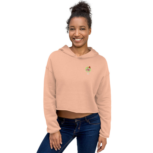 Olive Martiniz - Crop Hoodie