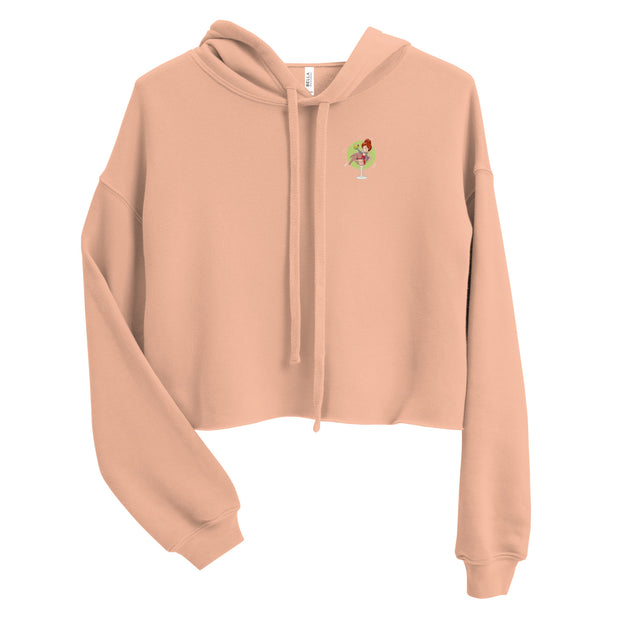 Olive Martiniz - Crop Hoodie